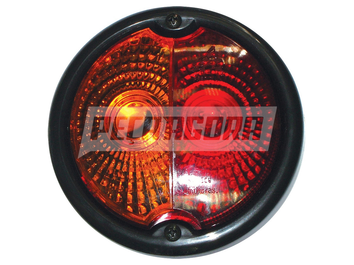 LANTERNA TRASEIRA BICOLOR CARRETAS TODAS MARCAS ANTIGAS (0308270304-PL05088105-5