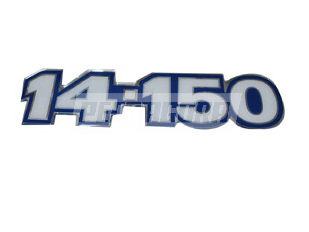 EMBLEMA COLANTE FRONTAL 14150 SERIE AZUL VW 14150 (TAE853751A)