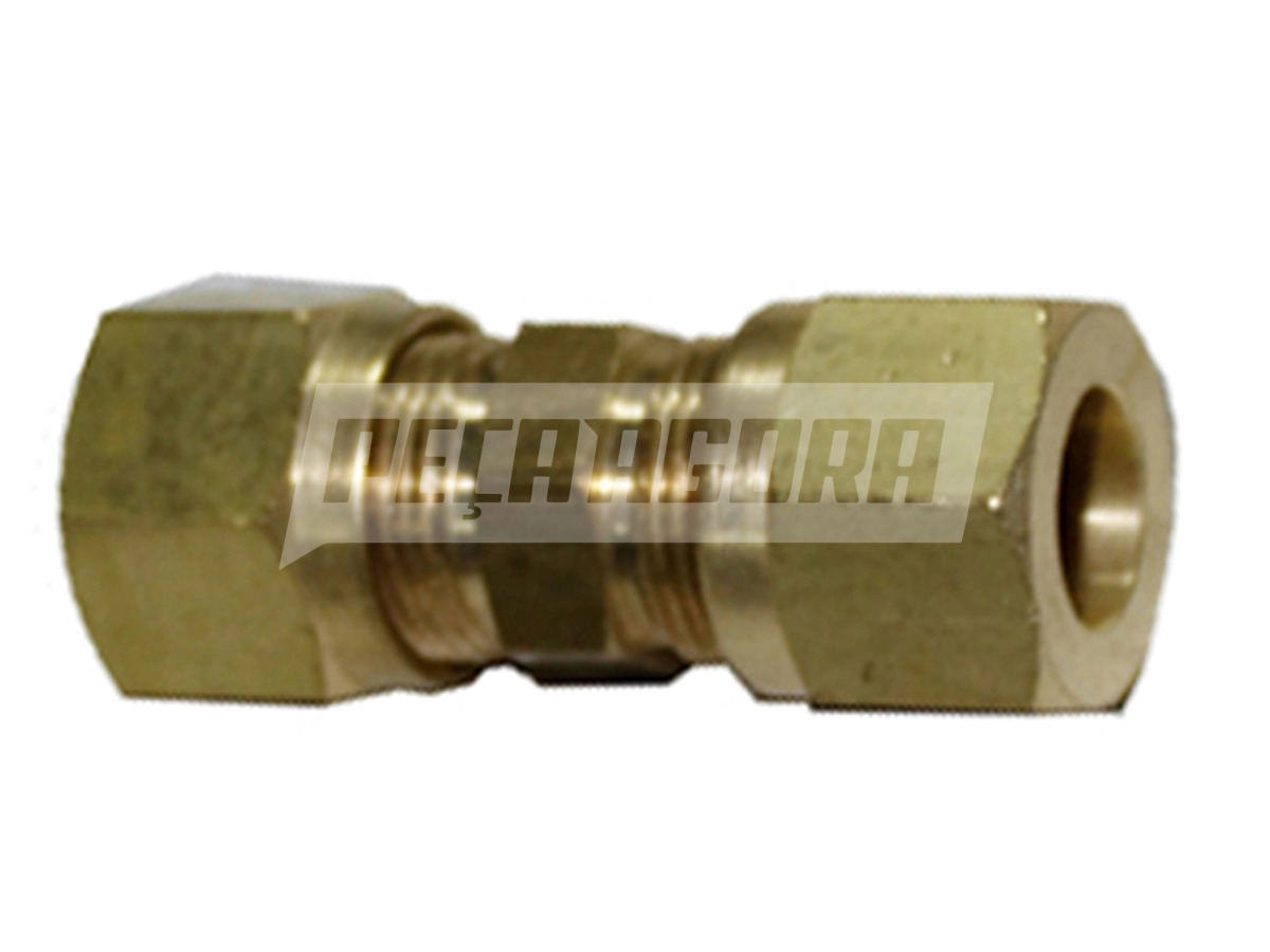 UNIAO COM PORCA E ANILHA 11MM APLICACAO GERAL (1198)