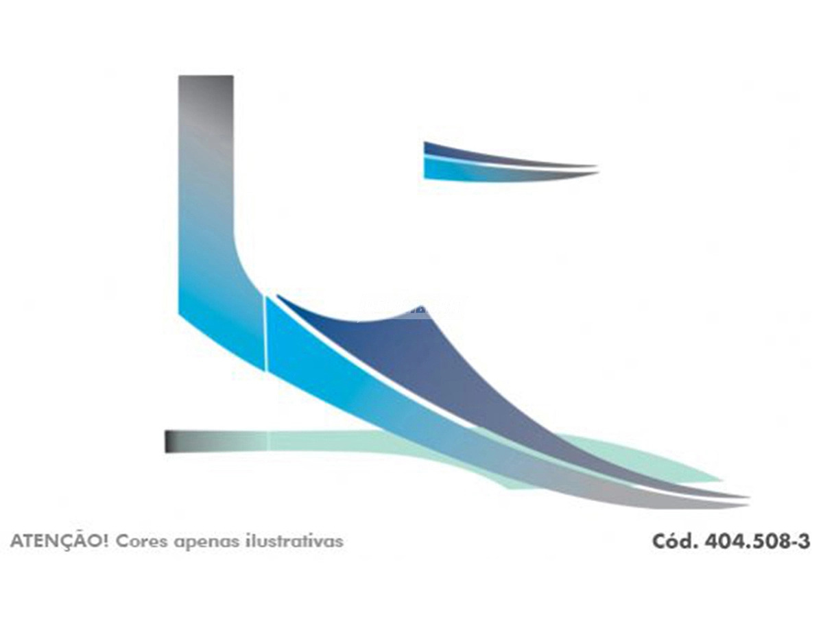 JOGO DE FAIXA COR AZUL (404508-3)