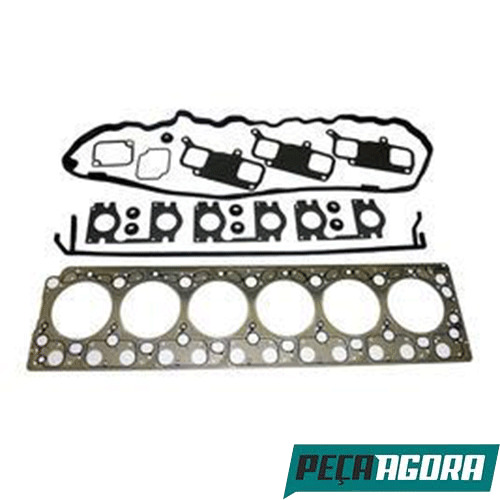 JOGO JUNTAS MOTOR SUPERIOR CABECOTE MB MERCEDES BENZ OM926LA 1933 2533 ATEGO ATR