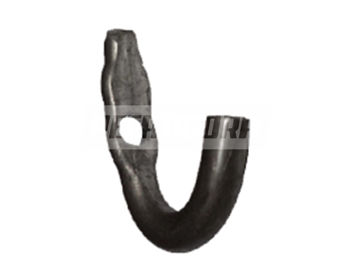 GANCHO AMARRA CORDA ESPESSURA 1/2'', MATERIAL ZINCADO (D837A)